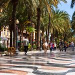 Paseo La Esplanada En Alicante Costa Blanca